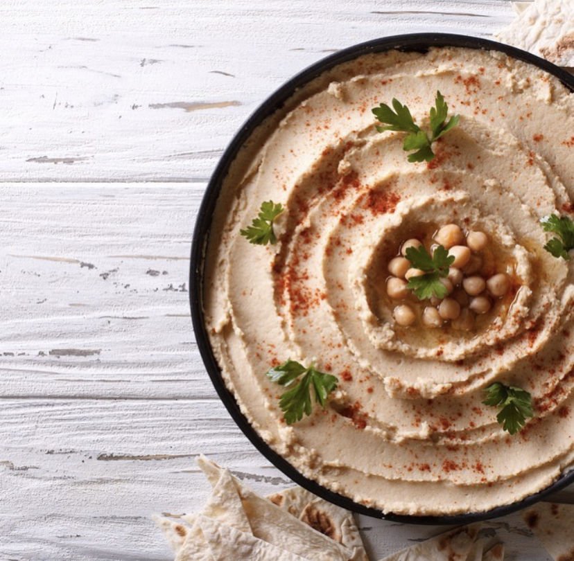 Dolmalık Fıstıklı Humus Tarifi