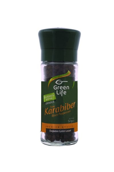 Karabiber Tane - 52 gr - Değirmenli Cam