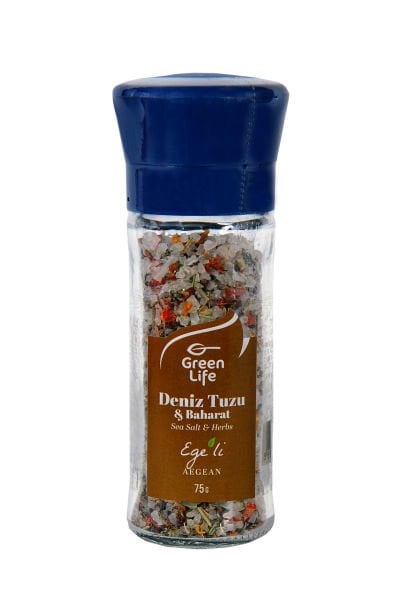 Egeli Tuz - 75 gr - Değirmenli Cam